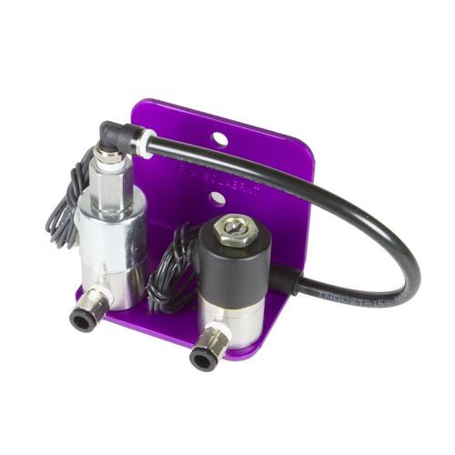 Autometer Premium 4-Way Remote Solenoid Pack 1/4", 1/4" Outlet, Dedenbear