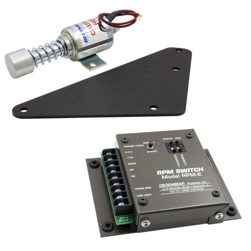 Autometer Solenoid Shifter, 2 Spd. For B&M Pro Bandit, With Rpm2 (Rpm Activated Switch), Dedenbear
