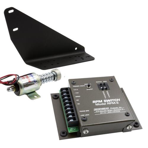 Autometer Solenoid Shifter, 2 Spd. For B&M Pro Stick, Hurst Qs & Hurst Pistol Grip W/ Rpm2, Dedenbea