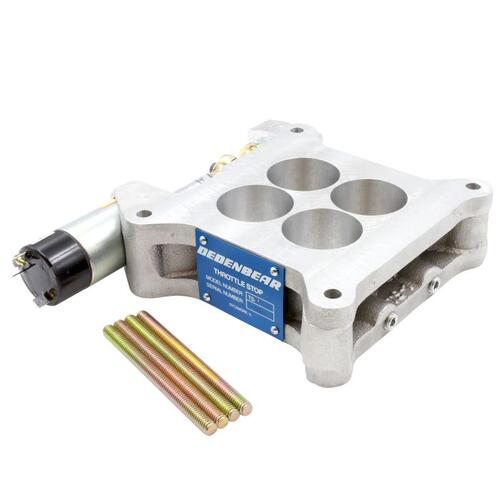 Autometer Throttle Stop, Baseplate Style, Electric Solenoid, Std. Holley 4150, Dedenbear