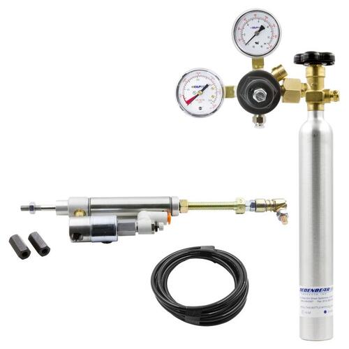 Autometer Throttle Stop Kit, Linkage Style, Easy Adjust, Includes Ab10K Bottle Kit, Dedenbear