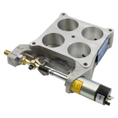 Autometer Throttle Stop, Baseplate Style, Electric Solenoid, Dom. Holley 4500 , Dedenbear