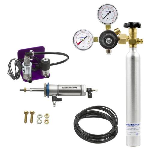 Autometer Co2 Retrofit Kit For Ts2 & Ts5, Includes Ab10K Bottle Kit (Double Acting), Dedenbear