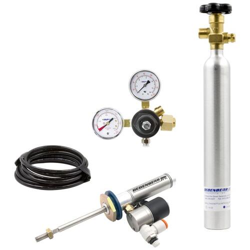 Autometer Co2 Retrofit Kit For Ts2 & Ts5, Includes Ab10K Bottle Kit (Single Acting), Dedenbear