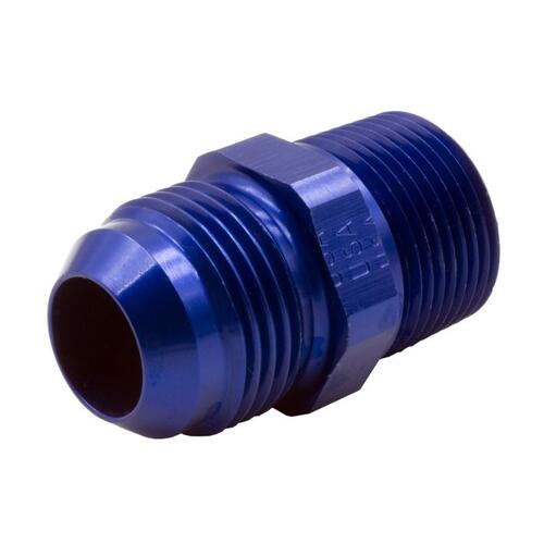 Autometer Adapter, 12 An To 3/4" Npt, Blue Aluminum, Dedenbear