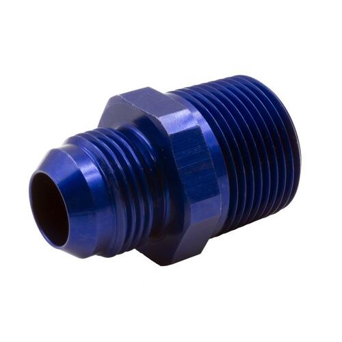 Autometer Adapter, 12 An To 1" Npt, Blue Aluminum, Dedenbear