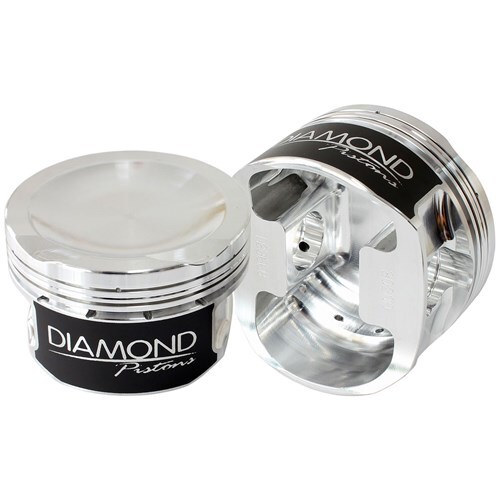 Diamond Piston, Ford 4.lt, XR6, Barra, 3.642 Bore, 1.215 Compressed Height, -4.0cc, Ford XR-6 "Barra" Street Strip Series, Set of 6
