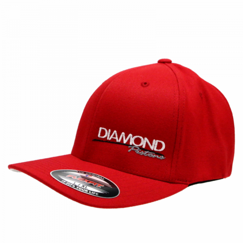 Diamond Hat, Diamond Logo, Standard, Size S/M, Color Red, Each