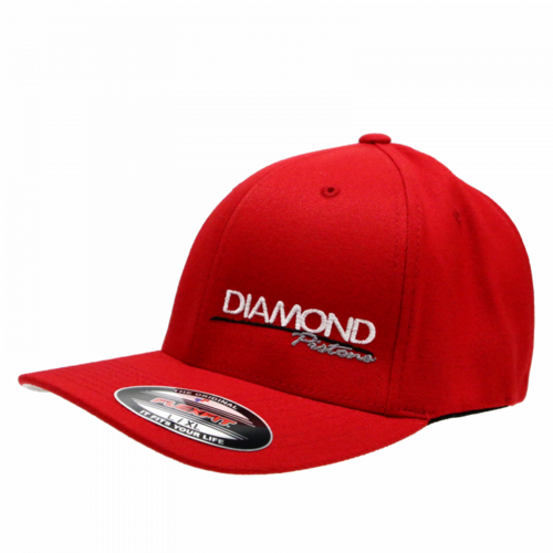 Diamond Hat, Diamond Logo, Standard, Size L/XL, Color Red, Each