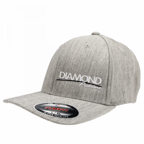 Diamond Hat, Diamond Logo, Standard, Size S/M, Color Heather Grey, Each