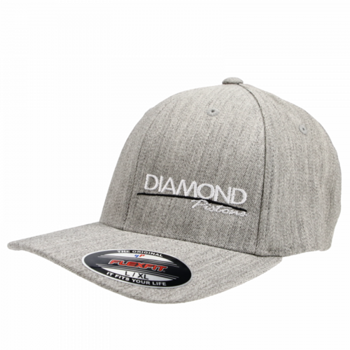 Diamond Hat, Diamond Logo, Standard, Size L/XL, Color Heather Grey, Each