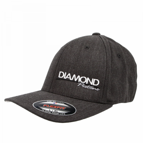 Diamond Hat, Diamond Logo, Standard, Size S/M, Color Dark Heather Grey, Each