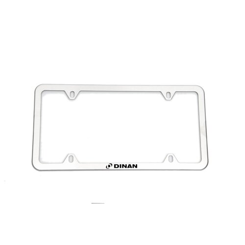 Dinan Slimline License Plate Frame, Stainless Sl, Brushed Finish