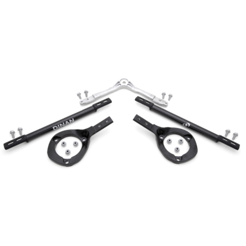 Dinan Shock and Strut Braces, Strut Tower Brace, Front, Carbon Fiber, For BMW, Each