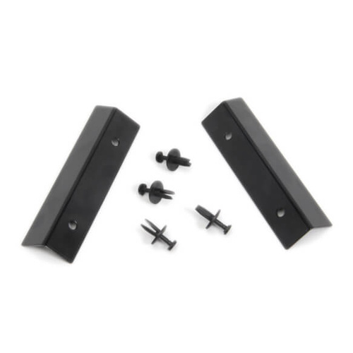 Dinan Intercooler Mounting Hardware, Aluminium, Black, Push-on, for M-Tech Front Bumper, For BMW, Pair