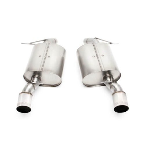 Dinan Exhaust, Free Flow, Rear Axle Back, 2007-2013 For BMW 335I/335Is/335Xi, Stainless Steel, Polished Tips, E92/E93, Kit