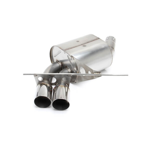 Dinan Exhaust, Free Flow, Rear Axle Back, 2008-2013 For BMW 135I/135Is, Stainless Steel, Polished Tips, E82/E88, Kit