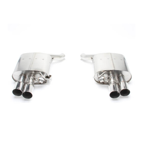 Dinan Exhaust, Free Flow, Rear Axle Back, 2012-2019 Alpina B6/For BMW 650I, Stainless Steel, Polished Tips, F06/F12/F13, Kit