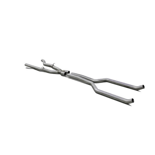 Dinan Crossover Pipes, X-Pipe, Stainless Steel, Natural, 3 in. Diameter, For BMW, Kit