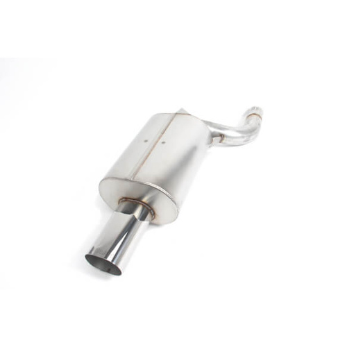Dinan Exhaust, Free Flow, Rear Axle Back, 1997-2003 For BMW 540I, Stainless Steel, Polished Tips, W/ M-Technic Bumper, E39, Kit