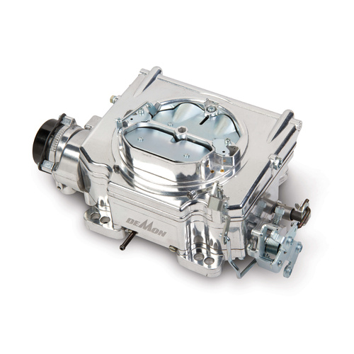 Demon Carburettor, Street, 625 CFM, Street Model, 4 Barrel, Electric, Gasoline, Aluminum, Shiny, Each