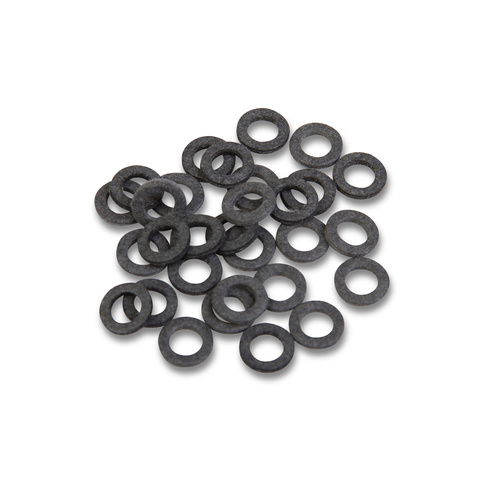 Demon Fuel Bowl Screw Gaskets, Plastic, Holley, Quick Fuel, Carburetors, Set of 30