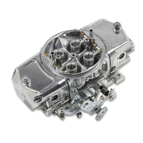 Demon Carburettor, Performance and Race, 650 CFM, Mighty Model, 4 Barrel, Gasoline, Aluminum, Shiny, Each