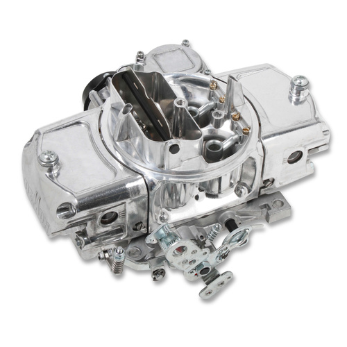 Demon Carburettor, Performance and Race, 650 CFM, Speed Model, 4 Barrel, Electric, Gasoline, Aluminum, Shiny, Each