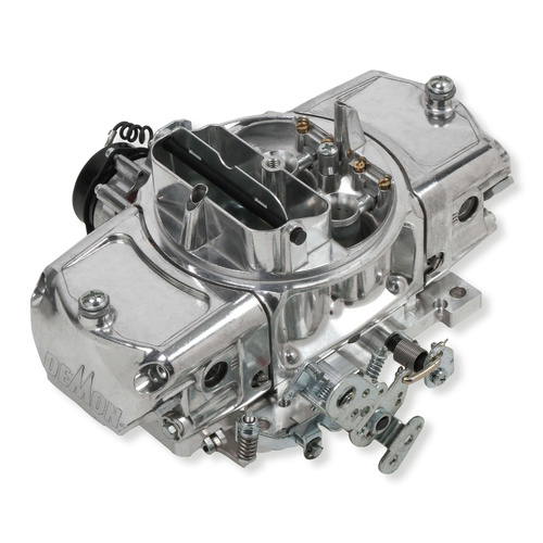 Demon Carburettor, Performance and Race, 750 CFM, Speed Model, 4 Barrel, Electric, Gasoline, Aluminum, Shiny, Each