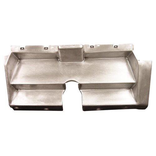 Detroit Speed Dash Panel Insert, Custom, Unlit, Steel, Natural, Chevrolet, Each