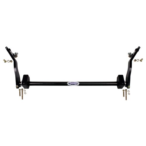 Detroit Speed Sway Bar, Splined, Front, Modular, Steel, Black Powdercoated, 1.500 in. Diameter, Buick, Chevy, Pontiac, Kit