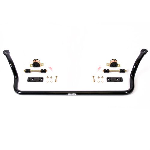 Detroit Speed Sway Bar, Tubular, Front, Hollow, Steel, Black Powdercoated, 1.375 in. Diameter, Buick, Chevy, Pontiac, Kit