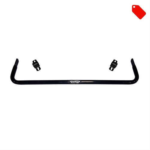 Detroit Speed Sway Bar, Tubular, Rear, Hollow, Steel, Black Powdercoated, 1.250 in. Diameter, Chevy, Each