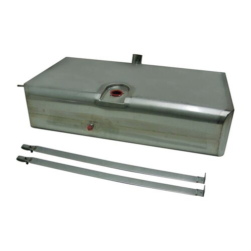 Detroit Speed Fuel Tank, Stainless Steel, Narrowed, Carb 1973-79 Nova, Each