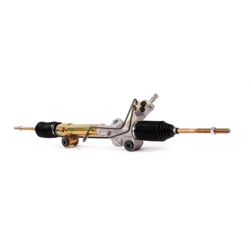 Detroit Speed Rack and Pinion, Tuned, Hydraulic Power Assist, 5.50 in. Rack Travel, 45.00 in. Length, Steel Rack, Each