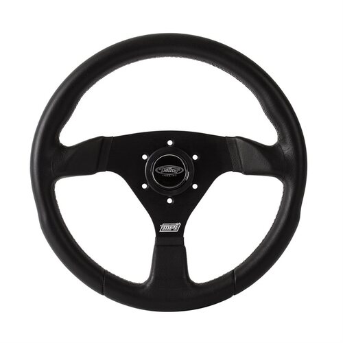 Detroit Speed Steering Wheel, MPI GT1, Leather, w/ Edition Horn, Each
