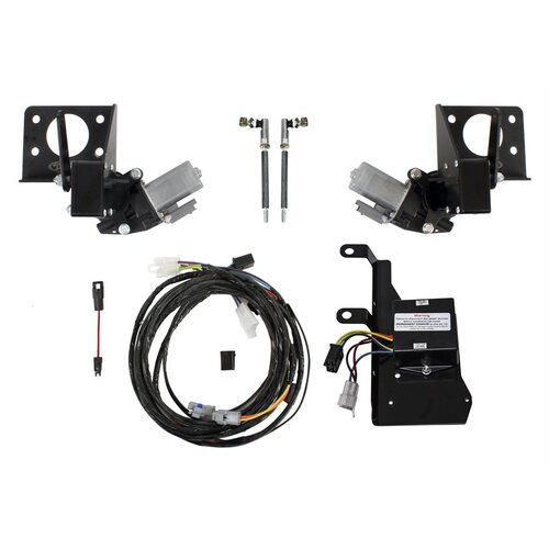 Detroit Speed Headlight Doors, 79-82 Corv C3 Elec Headlight Door Kit