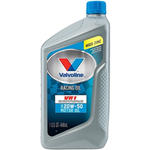 Detroit Speed Oil, Valvoline Vr1 20W-50 Motor Oil (Quart)