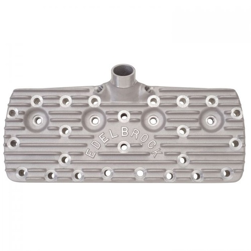 Edelbrock Cylinder Heads, Bare, Aluminium, Natural, For Ford, Flathead V8, Pair