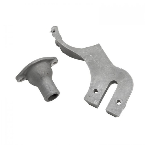 Edelbrock Generator Bracket, Offset, Cast Aluminium, Natural, For Ford, Flathead V8, 1949-53, Each