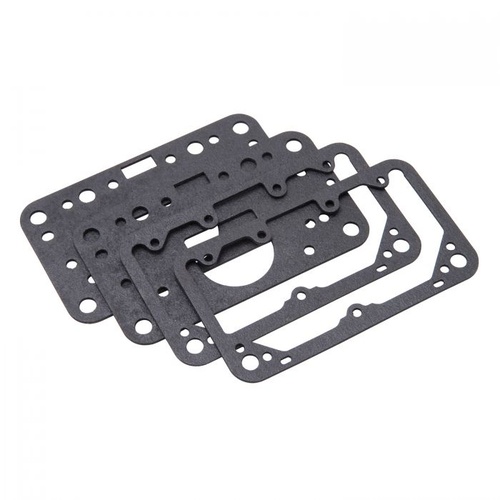 Edelbrock Carburetor Gaskets, Nitrile Rubber Composite, for Holley Carburetors, Set of 4