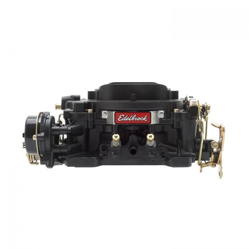 Edelbrock Carburetor, Performer, 600 cfm, 4-Barrel, Square Bore, Electric Choke, Single Inlet, Black Powdercoated, Each