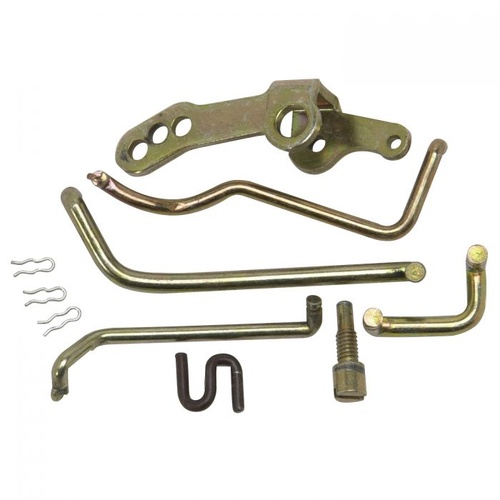 Edelbrock Throttle Linkage Kit, Performer, 7 Links, 6 Retaining Clips, AMC/GM/For Ford/Mopar Throttle Cable End Type, Kit