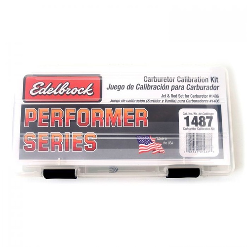 Edelbrock Calibration Kit, for Use On 1406 Performer Series Carburetor, Kit