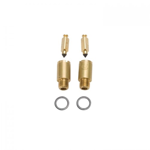 Edelbrock Needle and Seat, Viton®, 0.0935 in. Seat, Performer, Performer AVS, Pair
