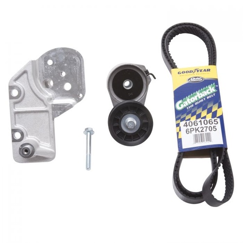 Edelbrock Tensioner Upgrade Kit, Aluminium, Natural, Fits EDL-1597, Each