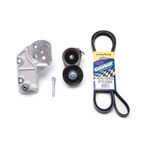 Edelbrock Tensioner Upgrade Kit, Aluminium, Natural, Fits EDL-1598, Each