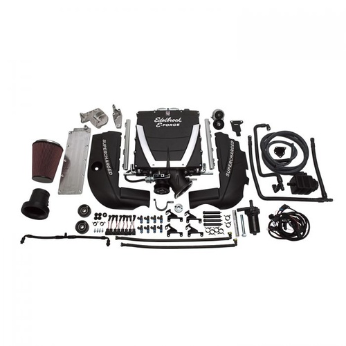 Edelbrock Supercharger, E-Force Universal, Gen IV LS3/L92 Swap, Corvette Belt Offset, Tuning Required, Kit