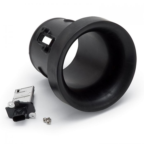 Edelbrock Sensor, Mass Airflow, 95.00mm i.d., Plastic, Black, For Ford, For Lincoln, For Mercury, V8, Each