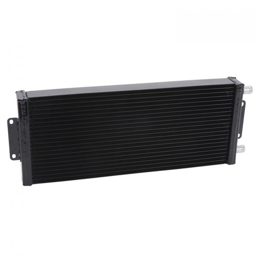 Edelbrock Heat Exchanger, E-Force, Dual Pass, Aluminium, Black, Universal, Each